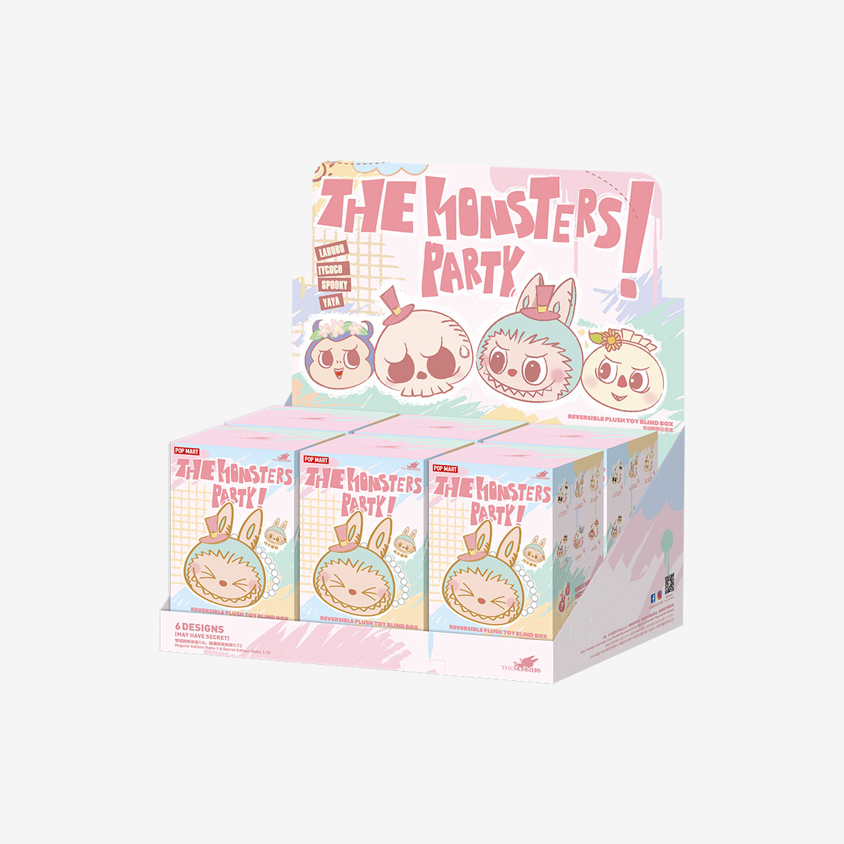 THE MONSTERS Party Series - Reversible Plush - Image 11
