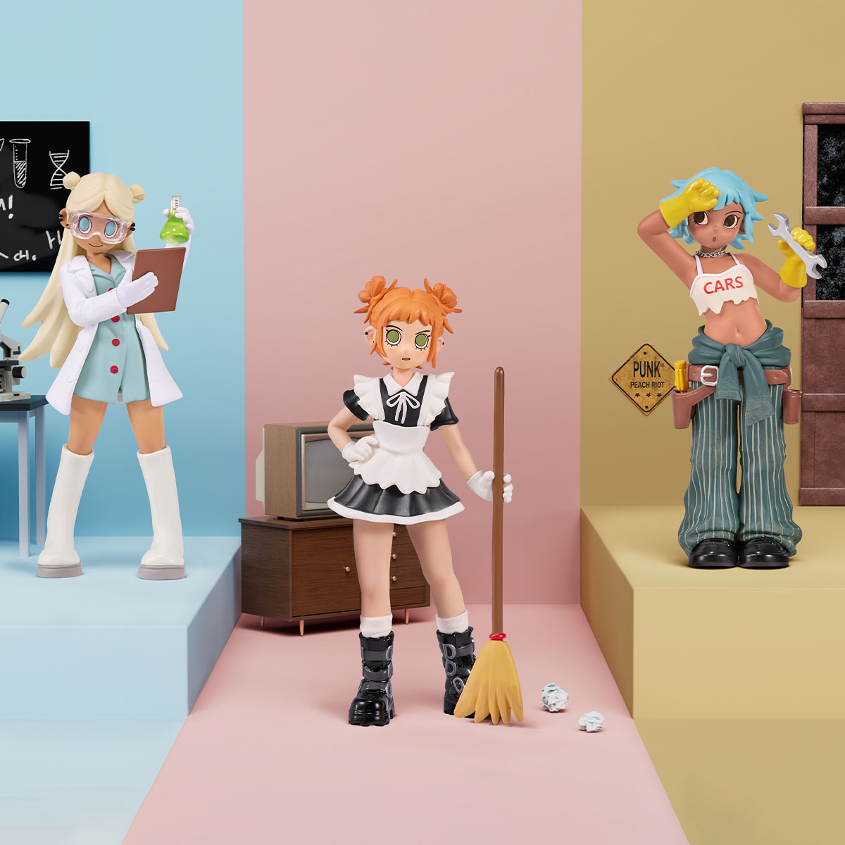 Peach Riot Rush Hour Series Figures - Image 14