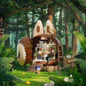 Alternative view of THE MONSTERS Forest Secret Base Series Blocks