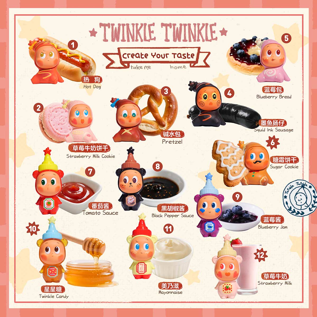 Twinkle Twinkle Create Your Taste Series Figures - B - Image 4