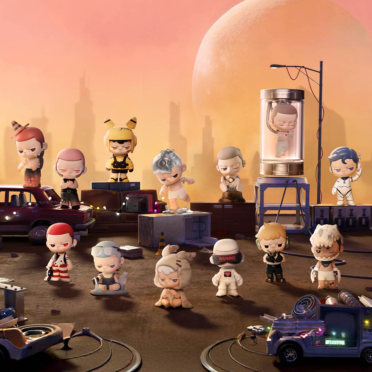 KUBO City of Sunset Series Figures - Image 7